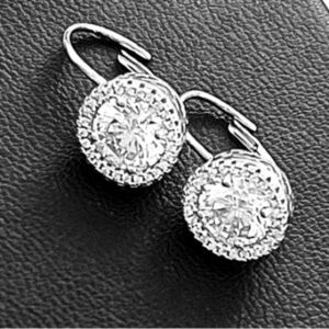 DBJ 925 SS Crystal Drop Earrings!